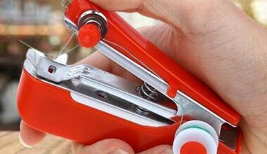 Hand Sewing Machine-Mini Manual Stapler Style Hand Sewing Machine