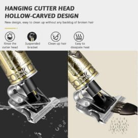 Cordless beard & hair trimmer Rechargeable - Image 2