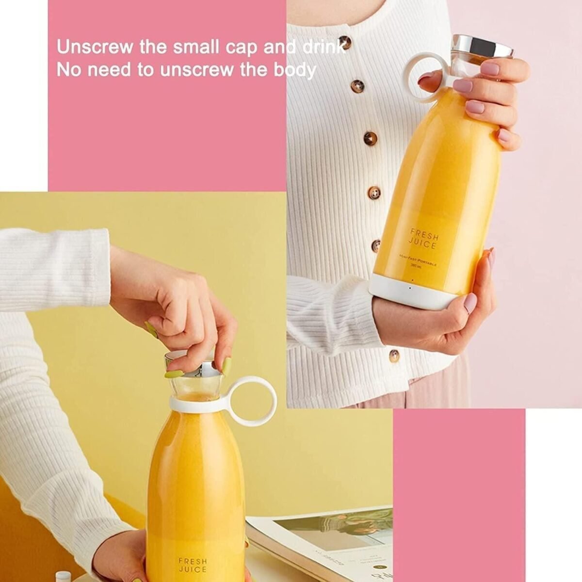 Electric Portable Mini Juicer Bottle - Image 4