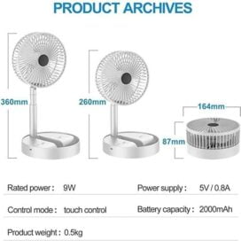Mini Handheld Portable Fan - Image 3