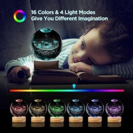 3D Crystal Lamp Ball(Assorted Design) - Image 3