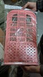 Plastic Multipurpose Hanging Laundry Basket - Image 5
