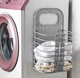 Plastic Multipurpose Hanging Laundry Basket - Image 4