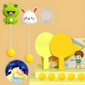 Indoor Hanging Table Tennis with Balls - Image 4