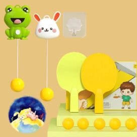 Indoor Hanging Table Tennis with Balls - Image 2