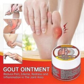 Portable Gout Ointment Herbal Toe Knee Joint Pain Relief Massage Cream - Image 4