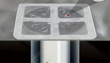 Floor Drain Filter Stickers (10 Pieces)