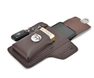 Men's PU Leather Phone Case with Belt Loop - Image 4