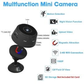 Mini Wireless WiFi ,Cameras with Indoor Video Recorder - Image 4