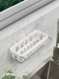 Retractable Sponge Storage Hanging Rack - Image 4
