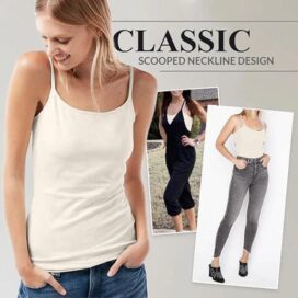 Women's Loose Cami with Built-in Tank Top (Pack of 2) - Image 3