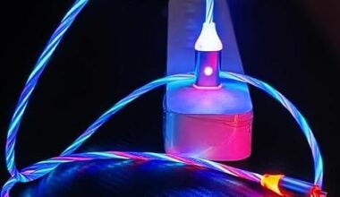 RGB Cable Light C-Type for Charging and Data transfer (Pack of 1)