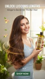 Hair Shampoo with Ginger Extract 100 ml each Pack of 2 - Image 2