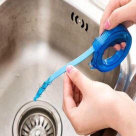 Sink Hair Catcher Drain Clog Remover Tool - Image 2