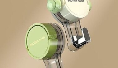 Suction Wall Hooks for Towel (Pack of 2)