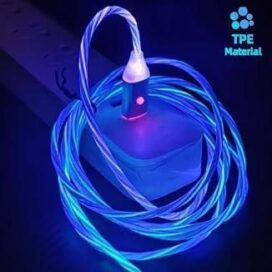 RGB Cable Light C-Type for Charging and Data transfer (Pack of 1) - Image 3