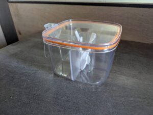 5 Section Transparent Spice Box - Image 7