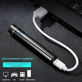 Mini Cylinder Smart LCD USB Lighter - Image 6