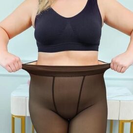 Thermal Thick Pantyhose Leggings - Image 3