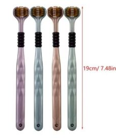 3 SIded Tooth Brush Pack of 4 - Image 4