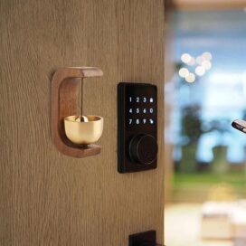 Wind Bell for Home – Dopamine Magnetic Inhalation Copper Bell (Walnut + Beech) - Image 4