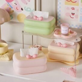 Creative Square Tissue Box Napkin Holder - Image 2