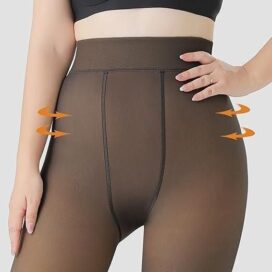 Thermal Thick Pantyhose Leggings - Image 2