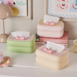 Creative Square Tissue Box Napkin Holder - Image 3