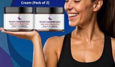 Intense Concentrate Cream - Fast-Acting Joint & Muscle Relief 100gm Each (Pack of 2)