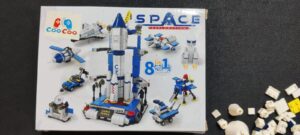 DIY 8 in 1 Spacecraft Building Blocks for Kids - Image 5