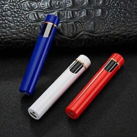 Mini Cylinder Smart LCD USB Lighter - Image 5