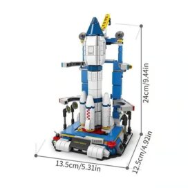 DIY 8 in 1 Spacecraft Building Blocks for Kids - Image 4