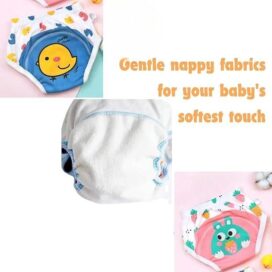 Leakage Proof Reusable Cloth Diaper for Baby (Pack of 2) - Image 6