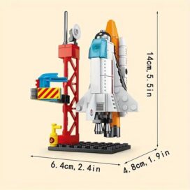 DIY 8 in 1 Spacecraft Building Blocks for Kids - Image 2