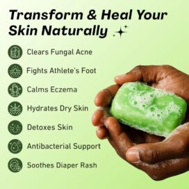 Tea Tree Oil Facial Soap 100 gm each Pack of 2 - Image 2