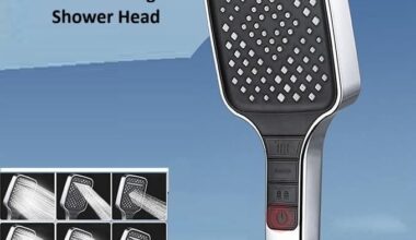 7 Modes Large Shower Head