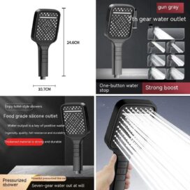 7 Modes Large Shower Head - Image 7