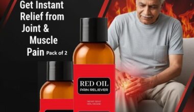 Instant Pain Relief Red Oil 60ml (Pack of 2)