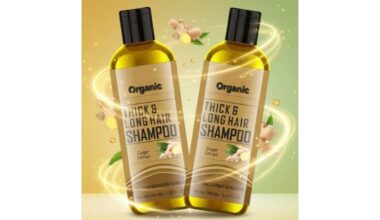 Hair Shampoo with Ginger Extract 100 ml each Pack of 2
