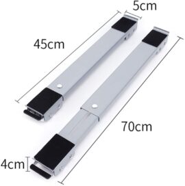 Multi-Functional Adjustable Trolley Fixed Mount Racks Holder (Pair of 1) - Image 5