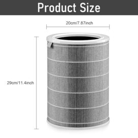 HEPA filter compatible with Mi Air Purifier activated carbon