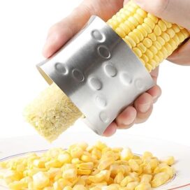 Corn Peeler Manual Portable Mini Circular Shaver Threshing, Kitchen Gadgets Set (Multicolor) - Image 5