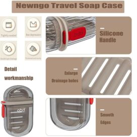Travel Soap Case,Portable Soap Holder,Travel Soap Container (Pack of -1 ) - Image 2