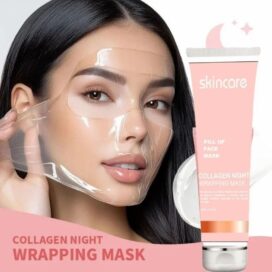 Korean Collagen Night Wrapping Peel Off Mask (Pack of 2) - Image 2