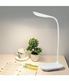 Charkee 3W Powerful Rechargeable Emergency Table Lamp / Student Reading Light Pack of 1 - Image 2