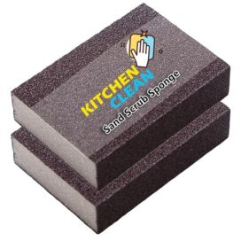 Kitchen Clean Multipurpose Sand Scrub Sponge Pad