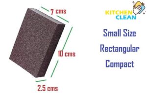 Kitchen Clean Multipurpose Sand Scrub Sponge Pad - Image 2