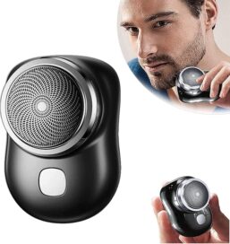 Mini-Shave Portable Electric Shaver for Men (2026 Upgrade) – Compact USB Rechargeable Mini Razor, Waterproof Travel Beard Trimmer - Image 3