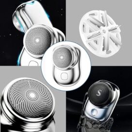Mini-Shave Portable Electric Shaver for Men (2026 Upgrade) – Compact USB Rechargeable Mini Razor, Waterproof Travel Beard Trimmer - Image 2