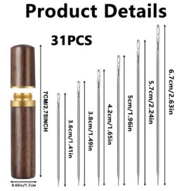 30Pcs Quilting Needle Set - Image 2
